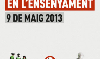 Cartell vaga ensenyament 9 de maig STEPV Compromís per Xàbia